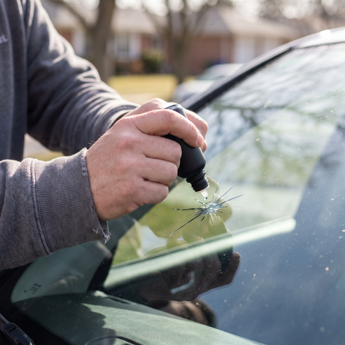 HAMLIN GlassFix — Windshield Chip & Crack Repair Kit