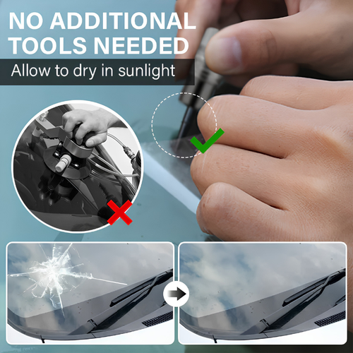 HAMLIN GlassFix — Windshield Chip & Crack Repair Kit